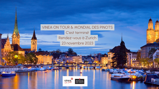 Vinea On Tour & Mondial des Pinots : 23 novembre 2022