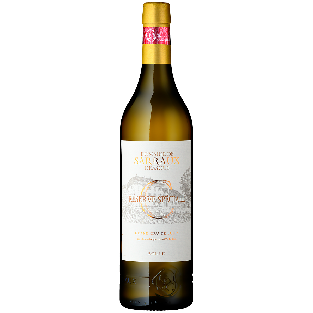 Domaine de Sarraux-Dessous Chasselas Réserve Spéciale Grand Cru Luins AOC La Côte
