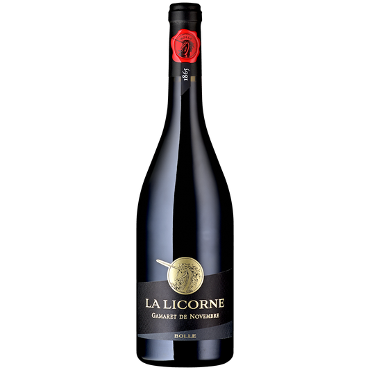 La Licorne Gamaret de Novembre vin Bolle