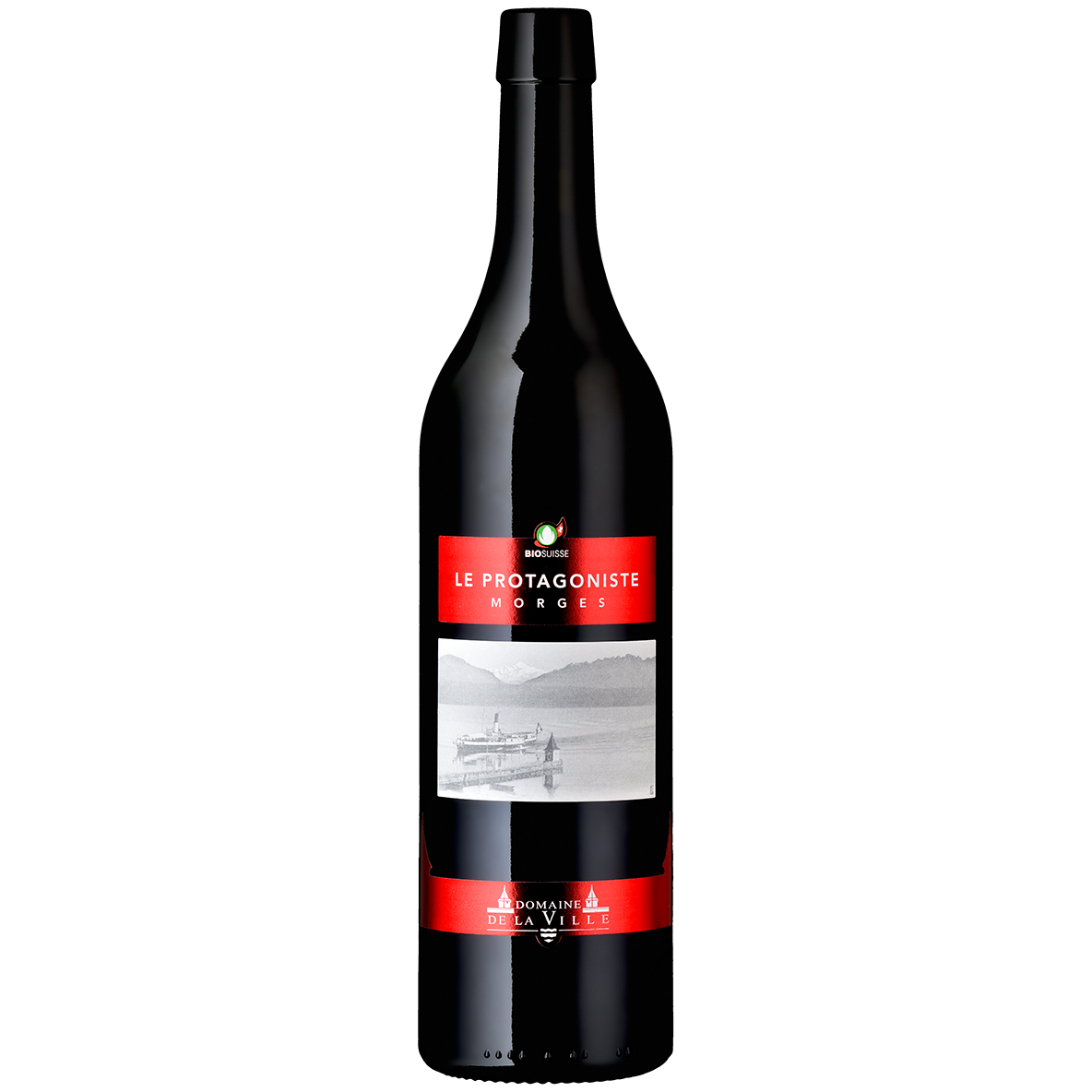 Protagoniste vin rouge bio suisse Domaine de la Ville de Morges