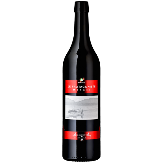 Protagoniste vin rouge bio suisse Domaine de la Ville de Morges