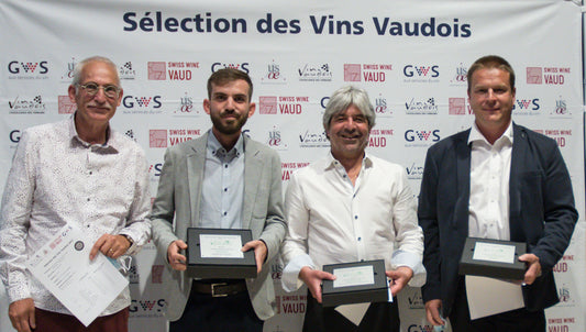 Sélection des Vins Vaudois - Bolle, 1er rang du TOP 10 des caves vaudoises les plus primées