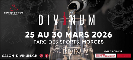 TERMINE - Divinum à Morges: 9ème édition du 25 au 30 mars 2026