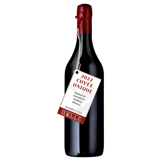 Cuvée Unique 2022 : Gamaret, Garanoir, Gamay, Divico